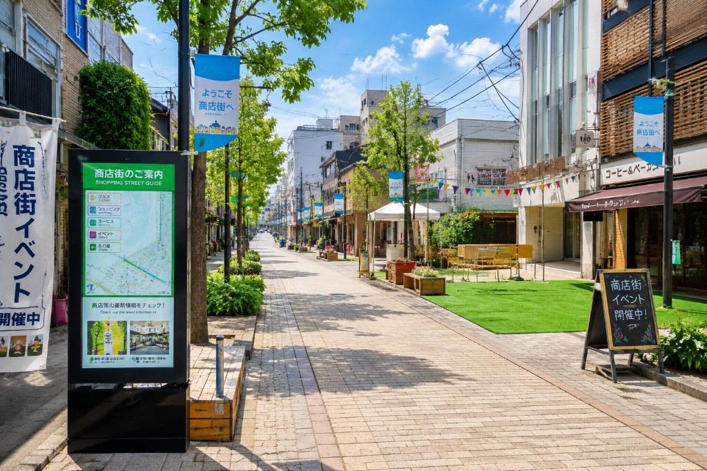 人と商店街がつながる街へ