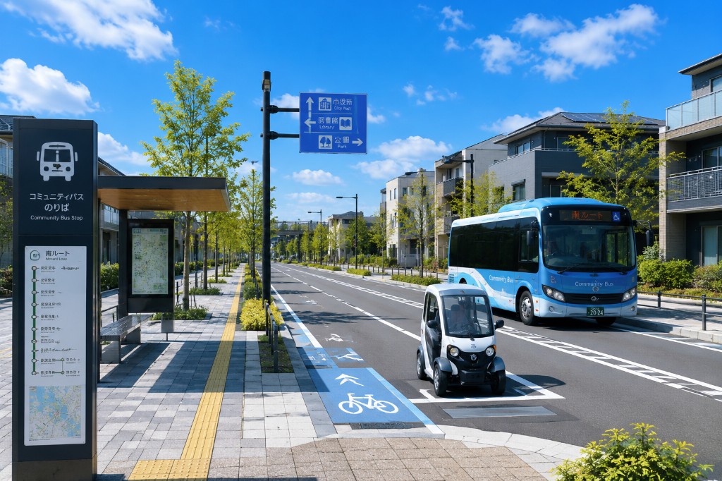 人と交通がつながる街へ
